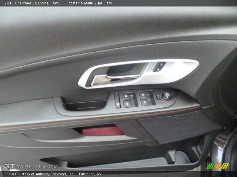 Tungsten Metallic / Jet Black 2013 Chevrolet Equinox LT AWD