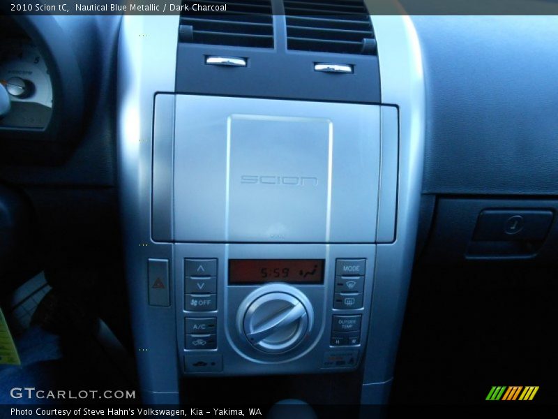 Nautical Blue Metallic / Dark Charcoal 2010 Scion tC