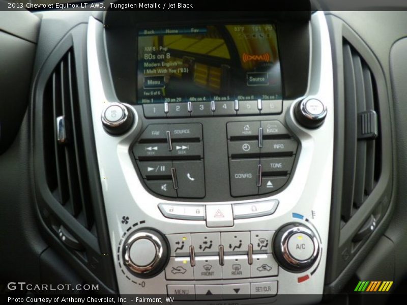 Tungsten Metallic / Jet Black 2013 Chevrolet Equinox LT AWD