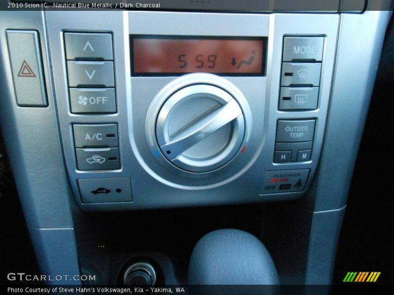 Nautical Blue Metallic / Dark Charcoal 2010 Scion tC