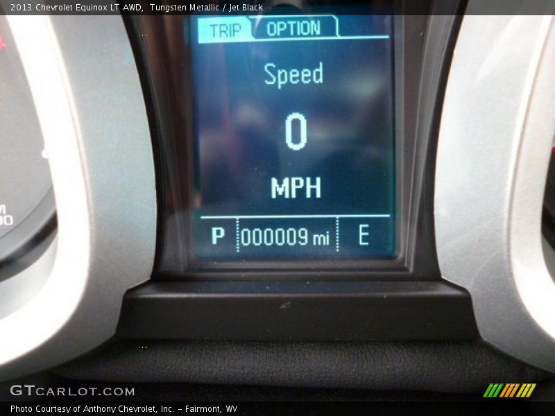 Tungsten Metallic / Jet Black 2013 Chevrolet Equinox LT AWD