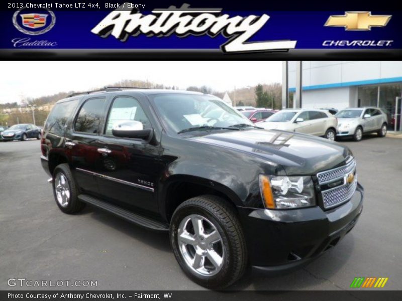 Black / Ebony 2013 Chevrolet Tahoe LTZ 4x4