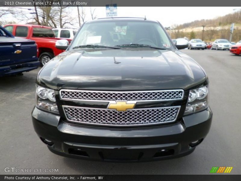 Black / Ebony 2013 Chevrolet Tahoe LTZ 4x4