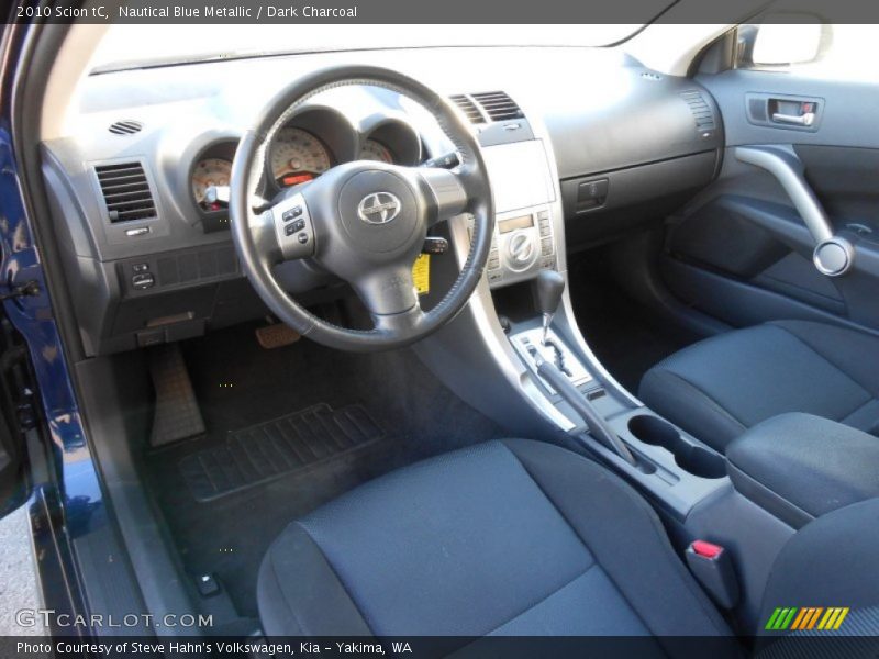 Nautical Blue Metallic / Dark Charcoal 2010 Scion tC