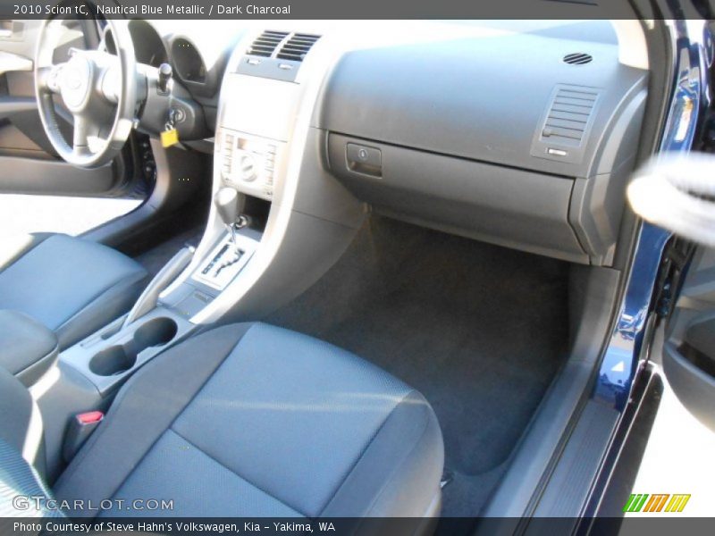 Nautical Blue Metallic / Dark Charcoal 2010 Scion tC