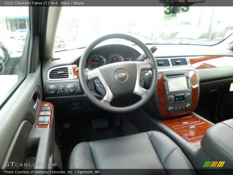 Black / Ebony 2013 Chevrolet Tahoe LTZ 4x4