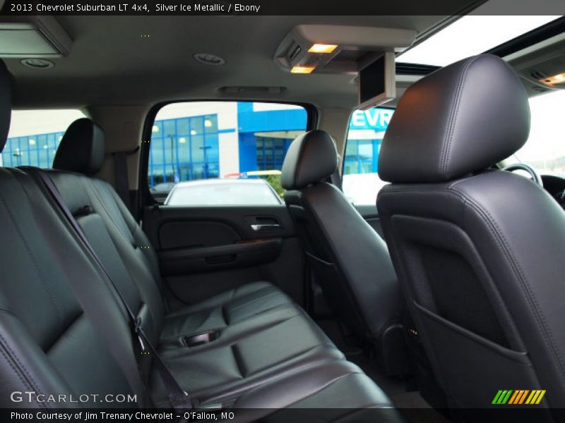 Silver Ice Metallic / Ebony 2013 Chevrolet Suburban LT 4x4