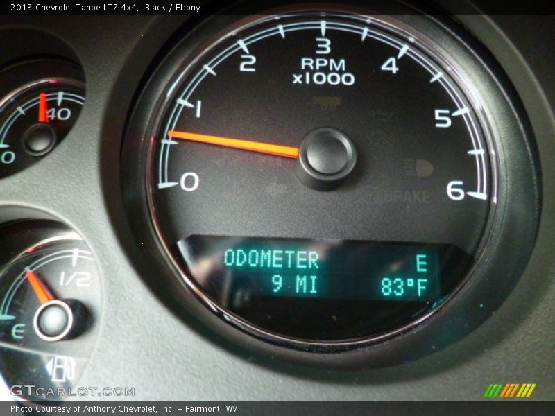 Black / Ebony 2013 Chevrolet Tahoe LTZ 4x4