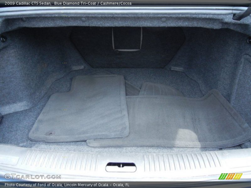 Blue Diamond Tri-Coat / Cashmere/Cocoa 2009 Cadillac CTS Sedan