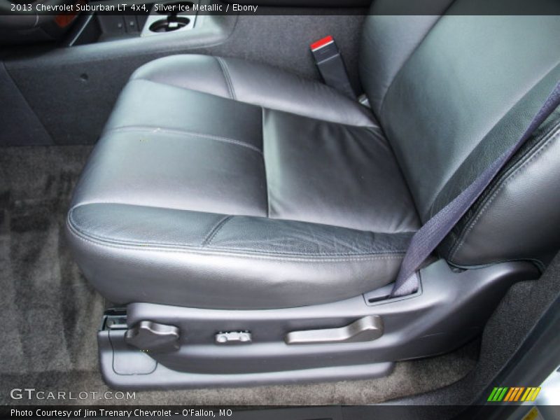 Silver Ice Metallic / Ebony 2013 Chevrolet Suburban LT 4x4