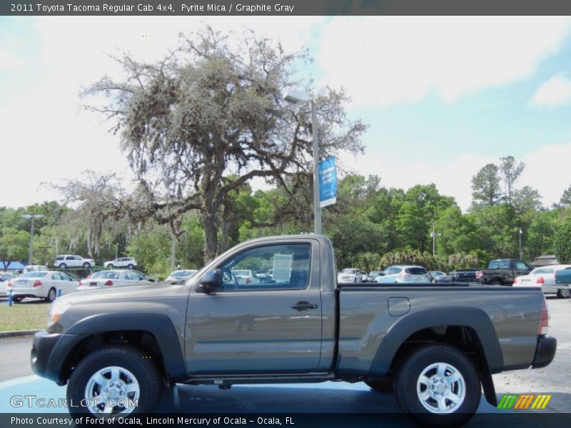 Pyrite Mica / Graphite Gray 2011 Toyota Tacoma Regular Cab 4x4