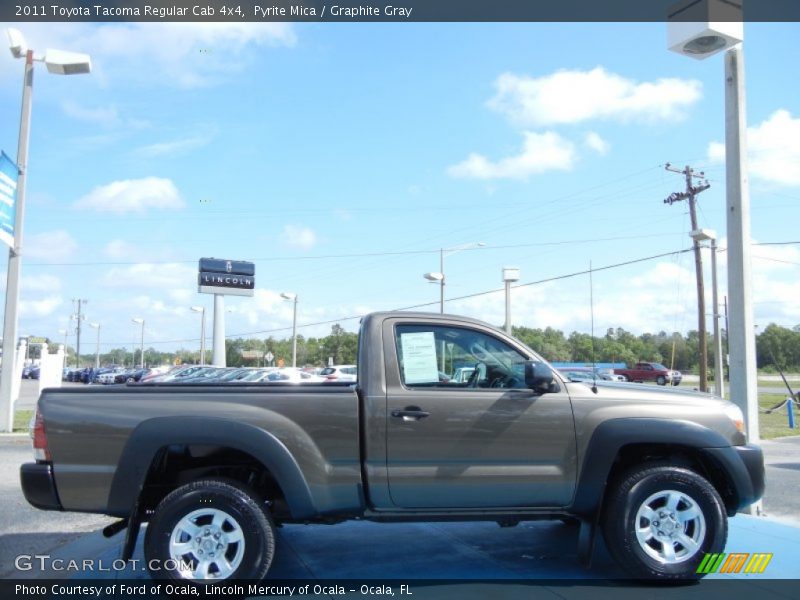 Pyrite Mica / Graphite Gray 2011 Toyota Tacoma Regular Cab 4x4