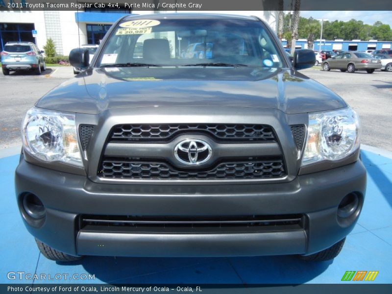Pyrite Mica / Graphite Gray 2011 Toyota Tacoma Regular Cab 4x4