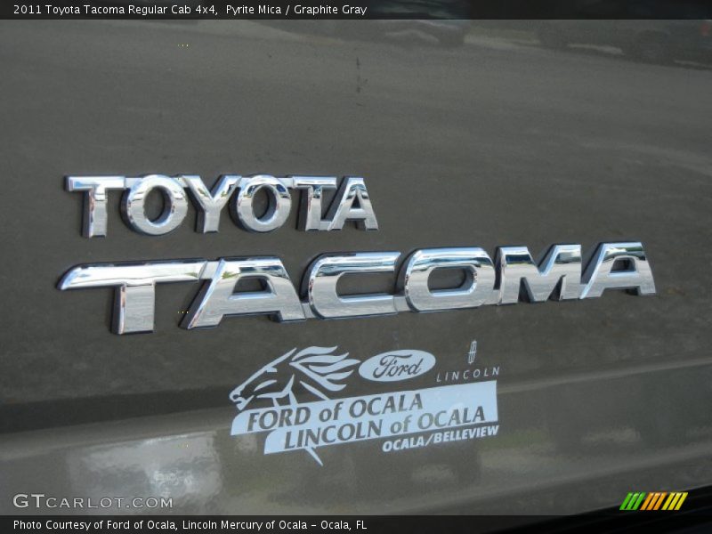 Pyrite Mica / Graphite Gray 2011 Toyota Tacoma Regular Cab 4x4