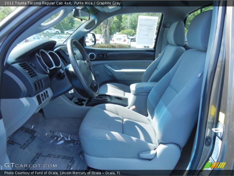 Pyrite Mica / Graphite Gray 2011 Toyota Tacoma Regular Cab 4x4