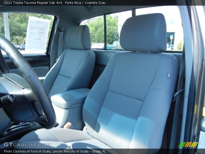 Pyrite Mica / Graphite Gray 2011 Toyota Tacoma Regular Cab 4x4