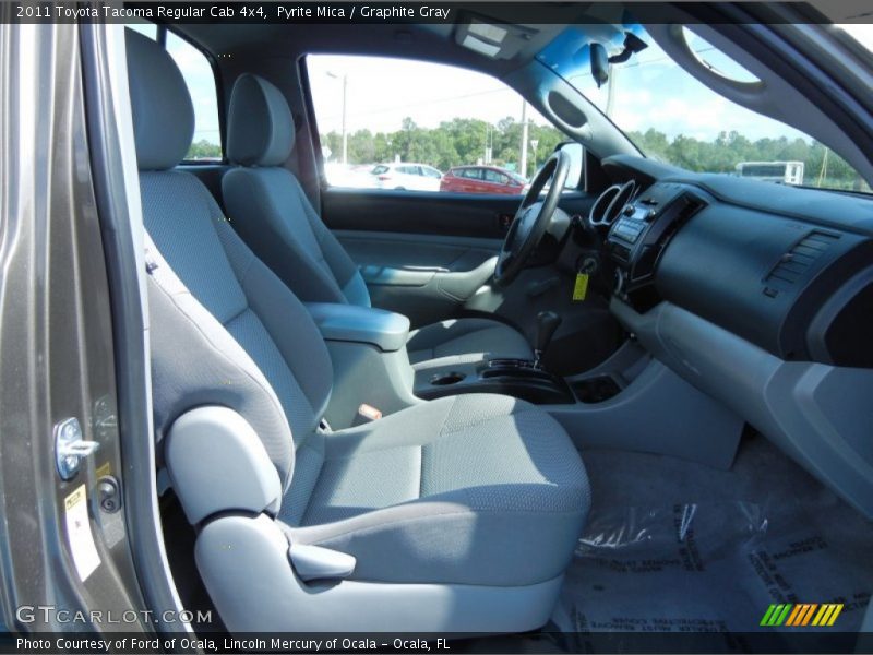 Pyrite Mica / Graphite Gray 2011 Toyota Tacoma Regular Cab 4x4