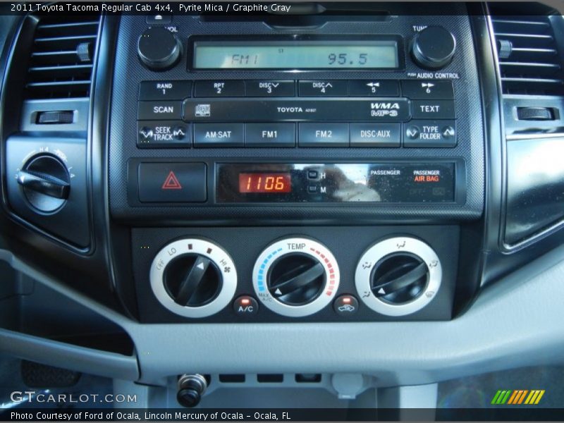 Pyrite Mica / Graphite Gray 2011 Toyota Tacoma Regular Cab 4x4