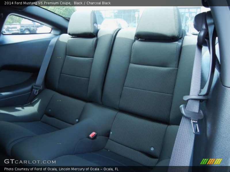 Black / Charcoal Black 2014 Ford Mustang V6 Premium Coupe
