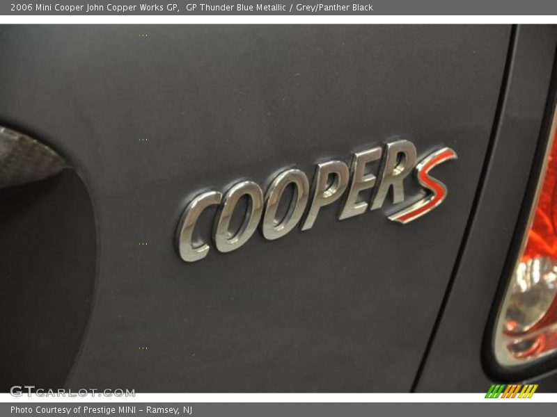  2006 Cooper John Copper Works GP Logo