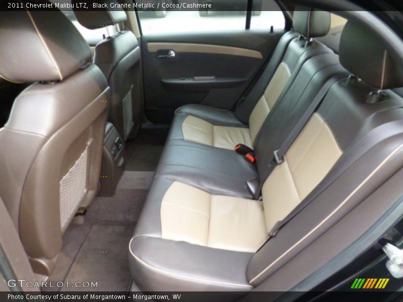 Black Granite Metallic / Cocoa/Cashmere 2011 Chevrolet Malibu LTZ