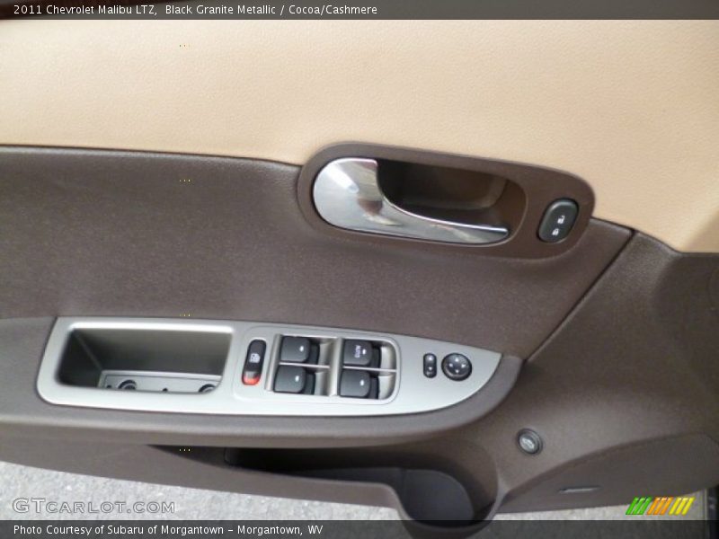 Black Granite Metallic / Cocoa/Cashmere 2011 Chevrolet Malibu LTZ