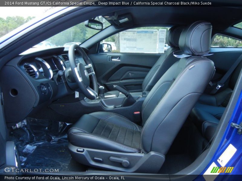 Front Seat of 2014 Mustang GT/CS California Special Coupe