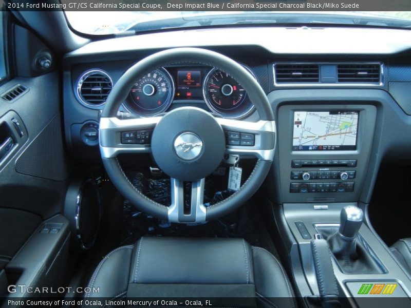 Dashboard of 2014 Mustang GT/CS California Special Coupe