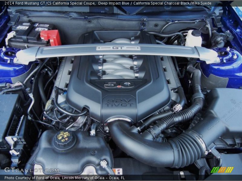  2014 Mustang GT/CS California Special Coupe Engine - 5.0 Liter DOHC 32-Valve Ti-VCT V8