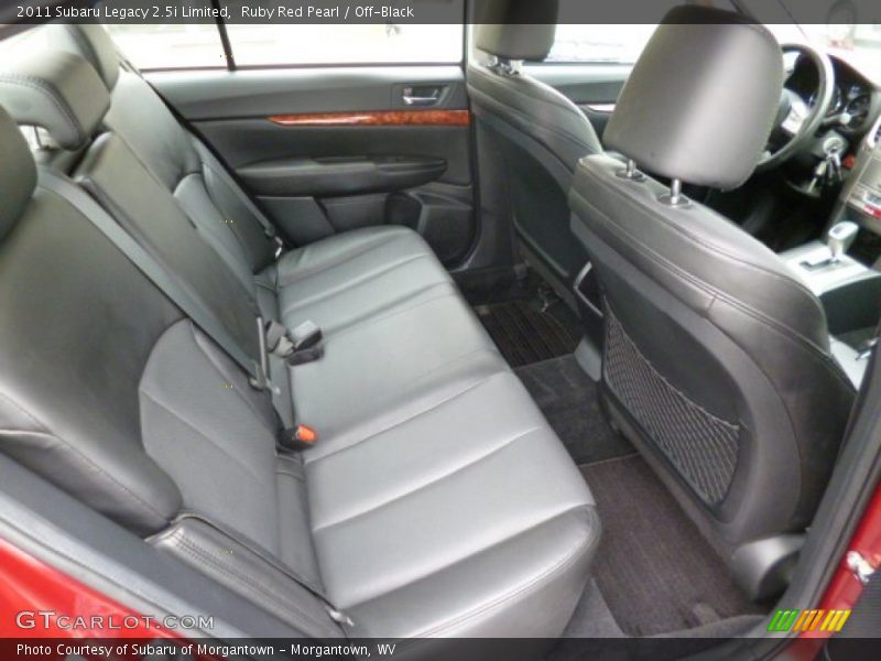 Ruby Red Pearl / Off-Black 2011 Subaru Legacy 2.5i Limited