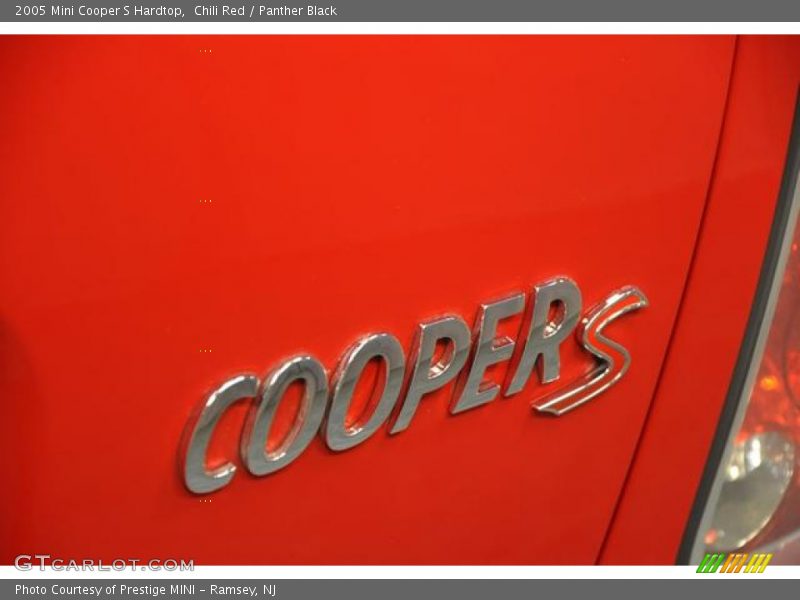 Chili Red / Panther Black 2005 Mini Cooper S Hardtop