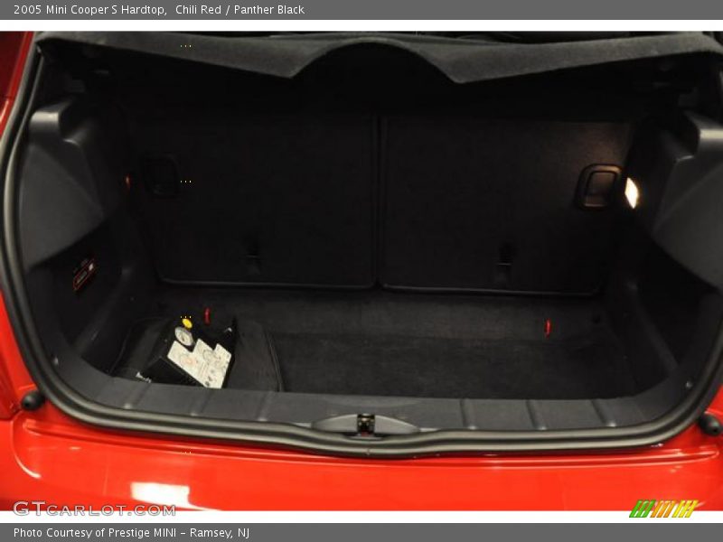 Chili Red / Panther Black 2005 Mini Cooper S Hardtop