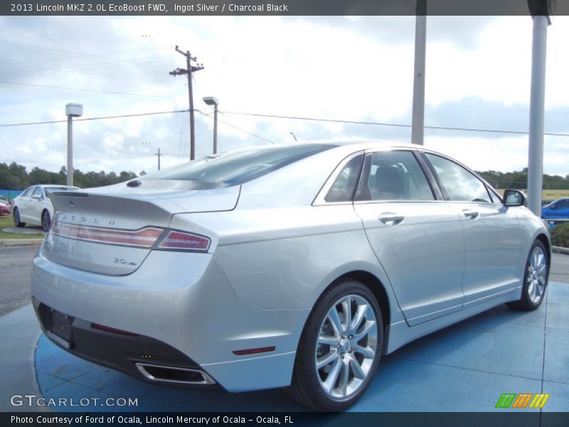 Ingot Silver / Charcoal Black 2013 Lincoln MKZ 2.0L EcoBoost FWD