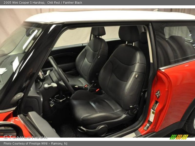 Chili Red / Panther Black 2005 Mini Cooper S Hardtop