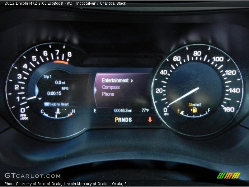  2013 MKZ 2.0L EcoBoost FWD 2.0L EcoBoost FWD Gauges