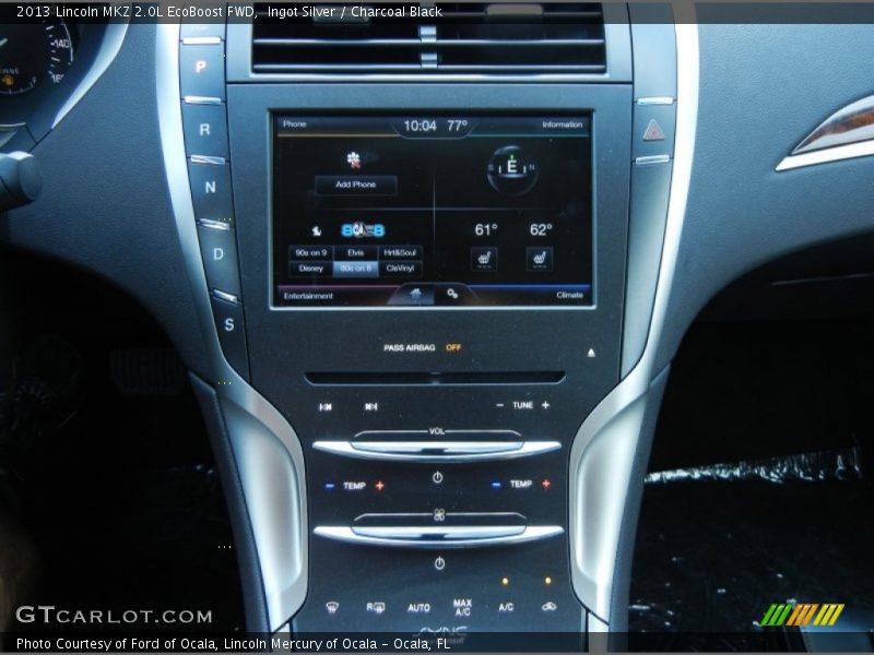 Controls of 2013 MKZ 2.0L EcoBoost FWD