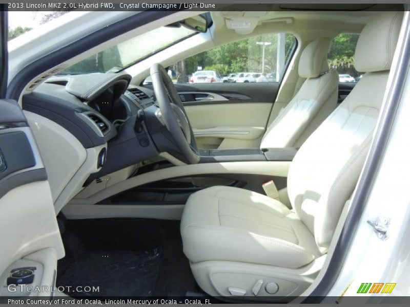  2013 MKZ 2.0L Hybrid FWD Light Dune Interior