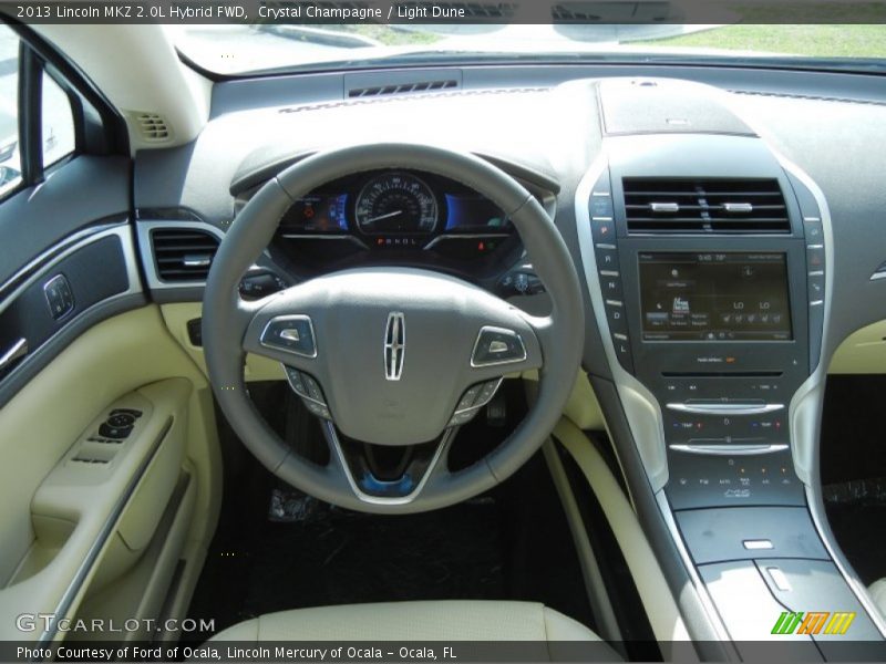 Dashboard of 2013 MKZ 2.0L Hybrid FWD