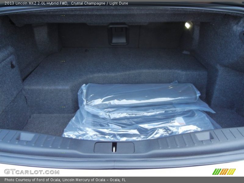  2013 MKZ 2.0L Hybrid FWD Trunk