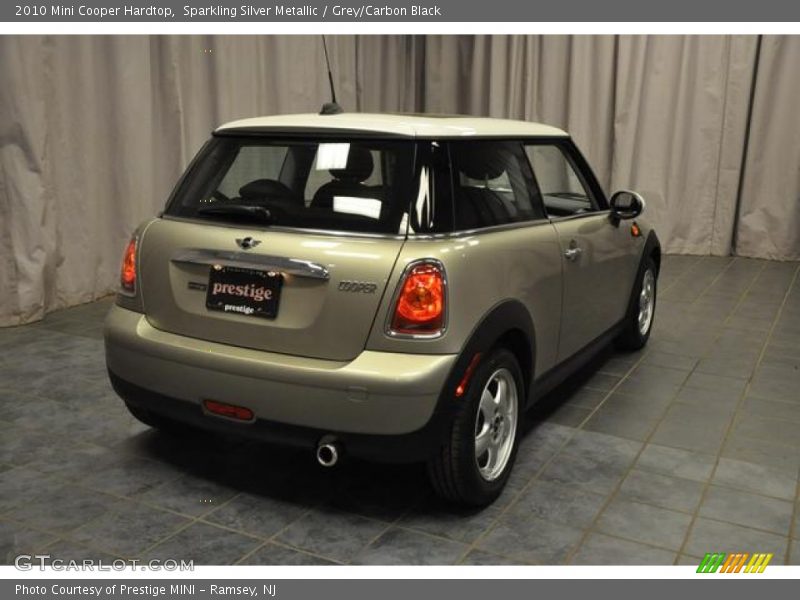 Sparkling Silver Metallic / Grey/Carbon Black 2010 Mini Cooper Hardtop