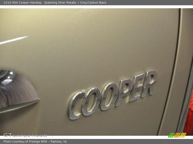 Sparkling Silver Metallic / Grey/Carbon Black 2010 Mini Cooper Hardtop