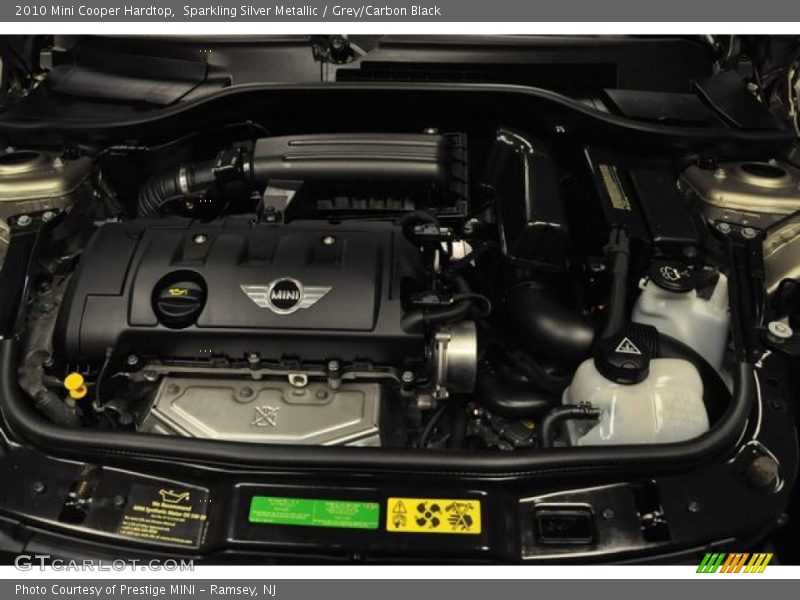 Sparkling Silver Metallic / Grey/Carbon Black 2010 Mini Cooper Hardtop