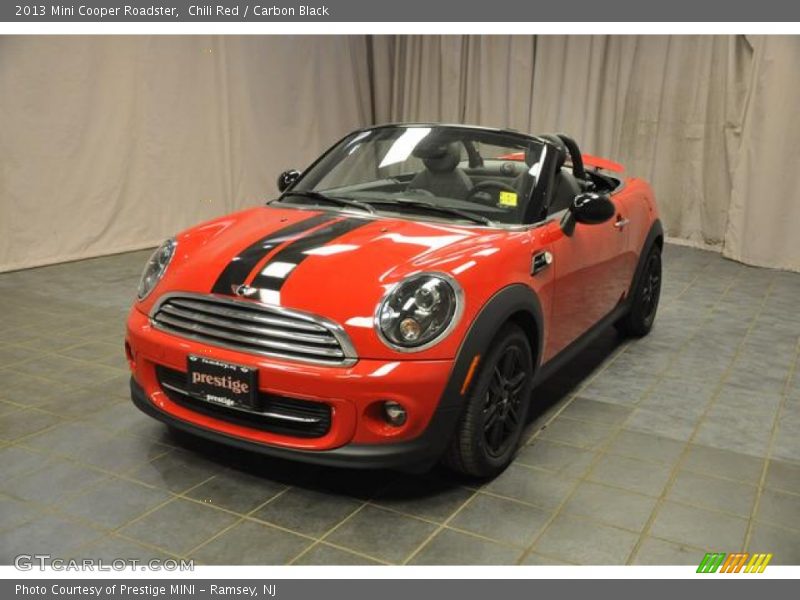 Chili Red / Carbon Black 2013 Mini Cooper Roadster