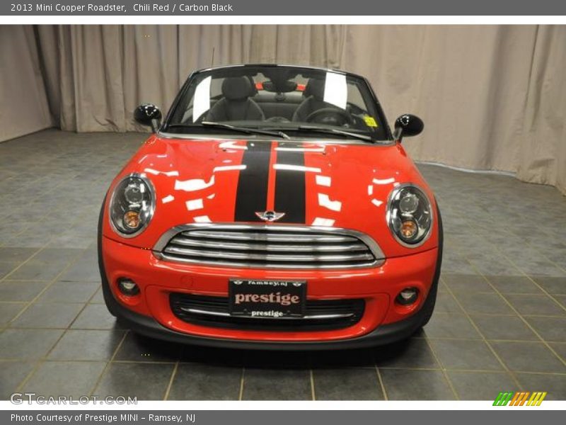 Chili Red / Carbon Black 2013 Mini Cooper Roadster
