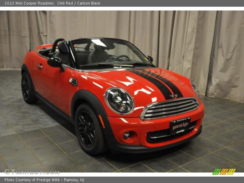 Chili Red / Carbon Black 2013 Mini Cooper Roadster