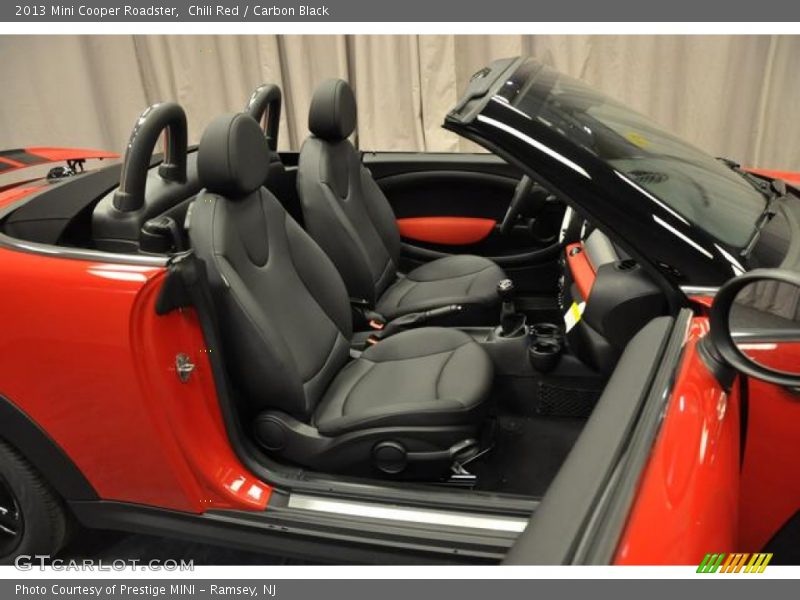 Chili Red / Carbon Black 2013 Mini Cooper Roadster