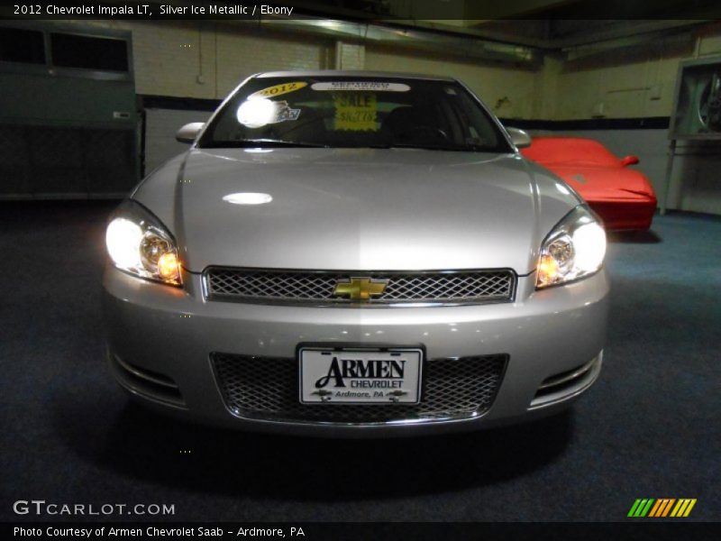 Silver Ice Metallic / Ebony 2012 Chevrolet Impala LT