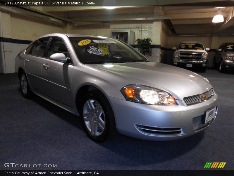 Silver Ice Metallic / Ebony 2012 Chevrolet Impala LT