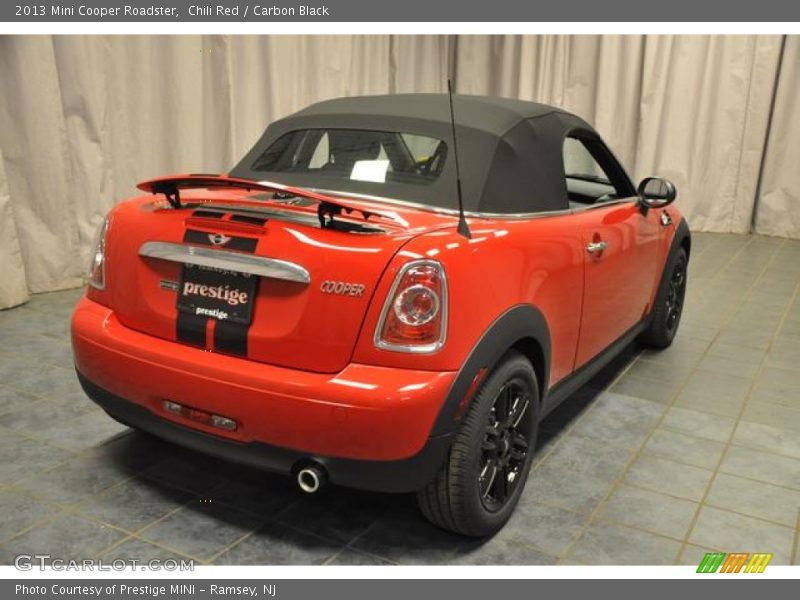 Chili Red / Carbon Black 2013 Mini Cooper Roadster