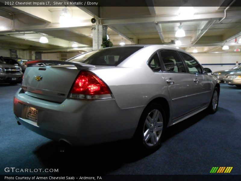 Silver Ice Metallic / Ebony 2012 Chevrolet Impala LT